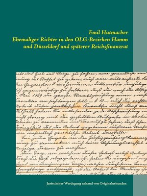 cover image of Emil Hutmacher